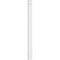 Ekena Millwork Plain PVC Pilaster w/Decorative Capital & Base, 10"W x 102"H x 2"P PILP10X102SM02-2 - alternate 2